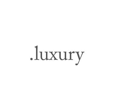 Top-Level-Domain .luxury