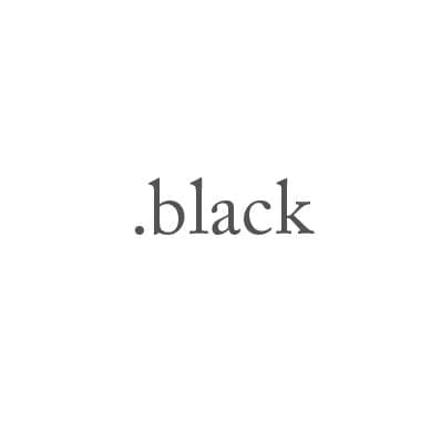 Top-Level-Domain .black
