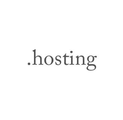 Top-Level-Domain .hosting