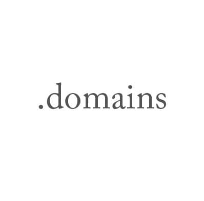 Top-Level-Domain .domains