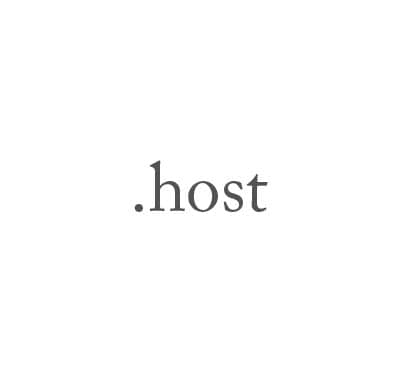 Top-Level-Domain .host