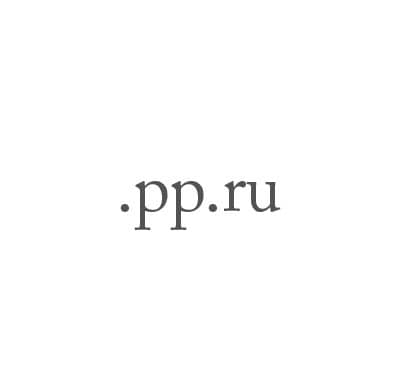 Top-Level-Domain .pp.ru