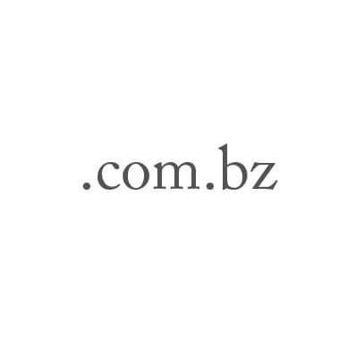 Top-Level-Domain .com.bz