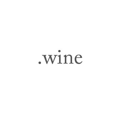 Top-Level-Domain .wine