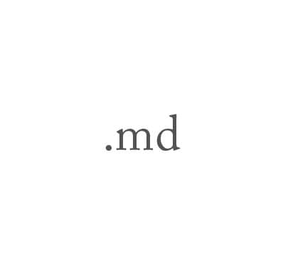Top-Level-Domain .md