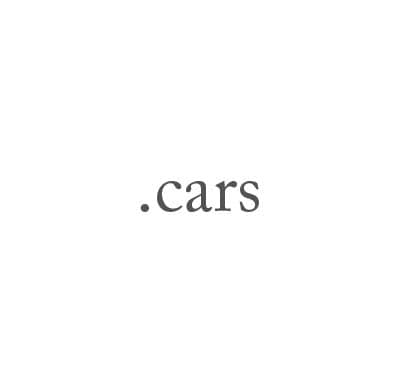 Top-Level-Domain .cars
