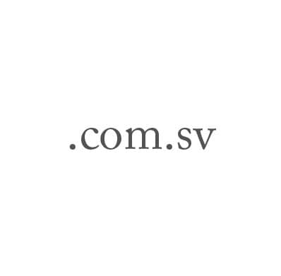Top-Level-Domain .com.sv