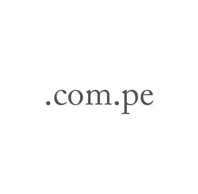 Top-Level-Domain .com.pe