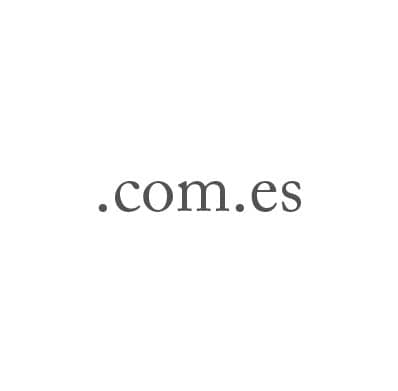 Top-Level-Domain .com.es