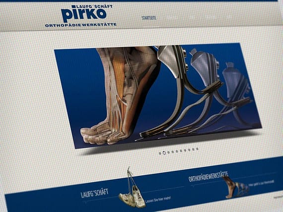 Webdesign Orthopädie