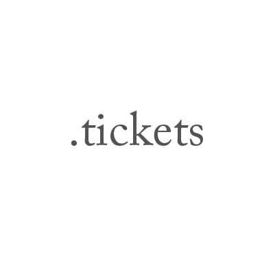 Top-Level-Domain .tickets