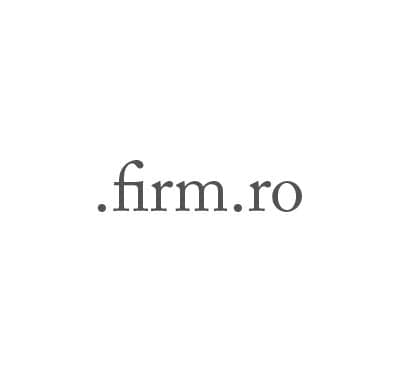Top-Level-Domain .firm.ro