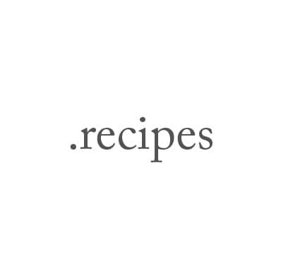 Top-Level-Domain .recipes