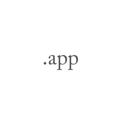 Top-Level-Domain .app