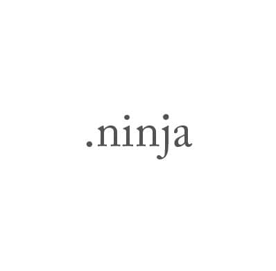 Top-Level-Domain .ninja