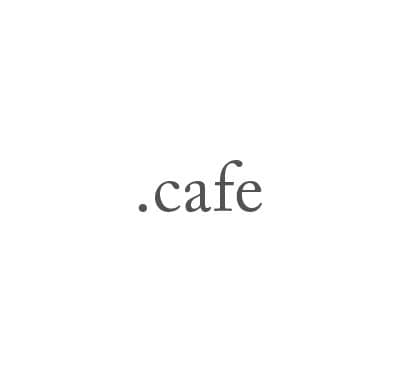 Top-Level-Domain .cafe