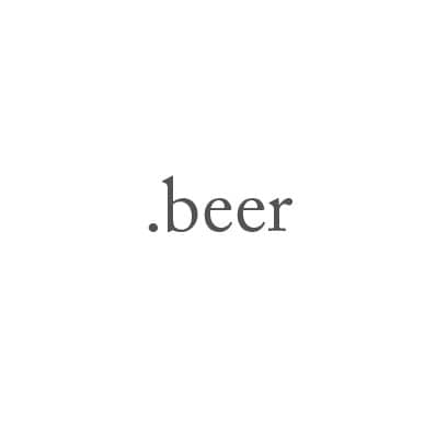 Top-Level-Domain .beer