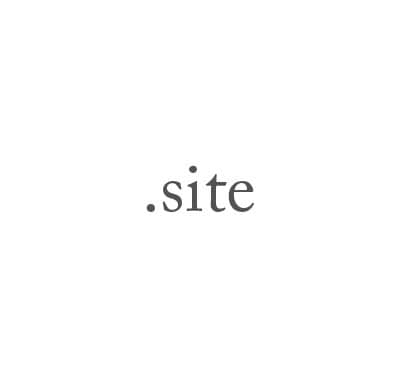 Top-Level-Domain .site