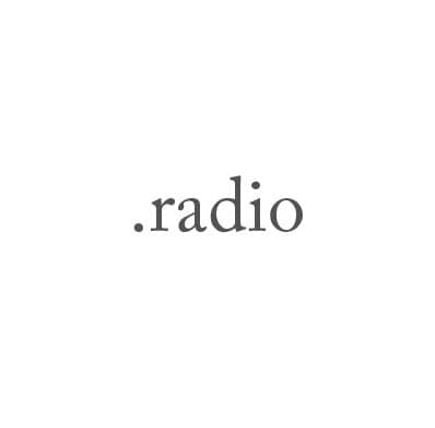 Top-Level-Domain .radio