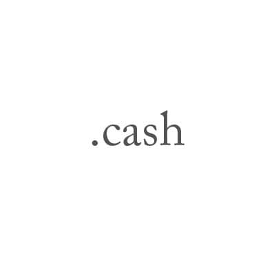 Top-Level-Domain .cash