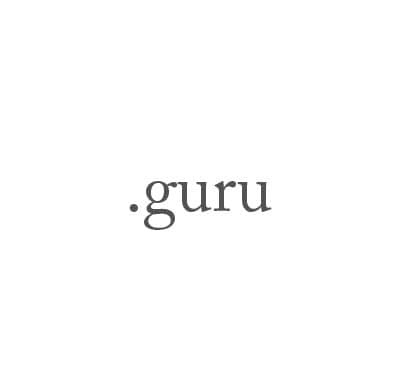 Top-Level-Domain .guru