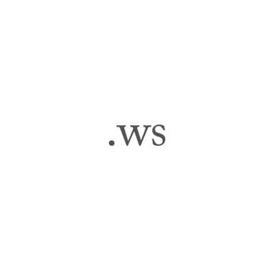 Top-Level-Domain .ws