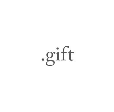 Top-Level-Domain .gift