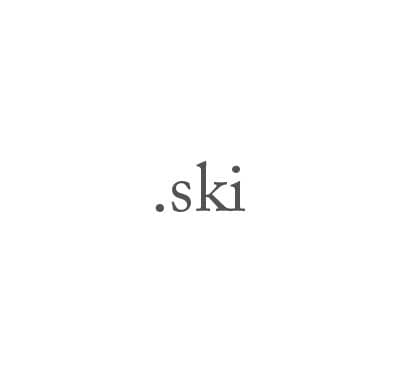 Top-Level-Domain .ski