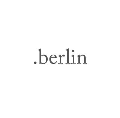 Top-Level-Domain .berlin