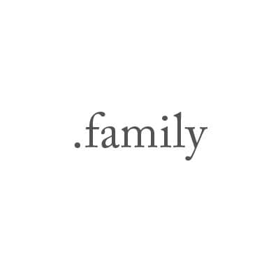 Top-Level-Domain .family